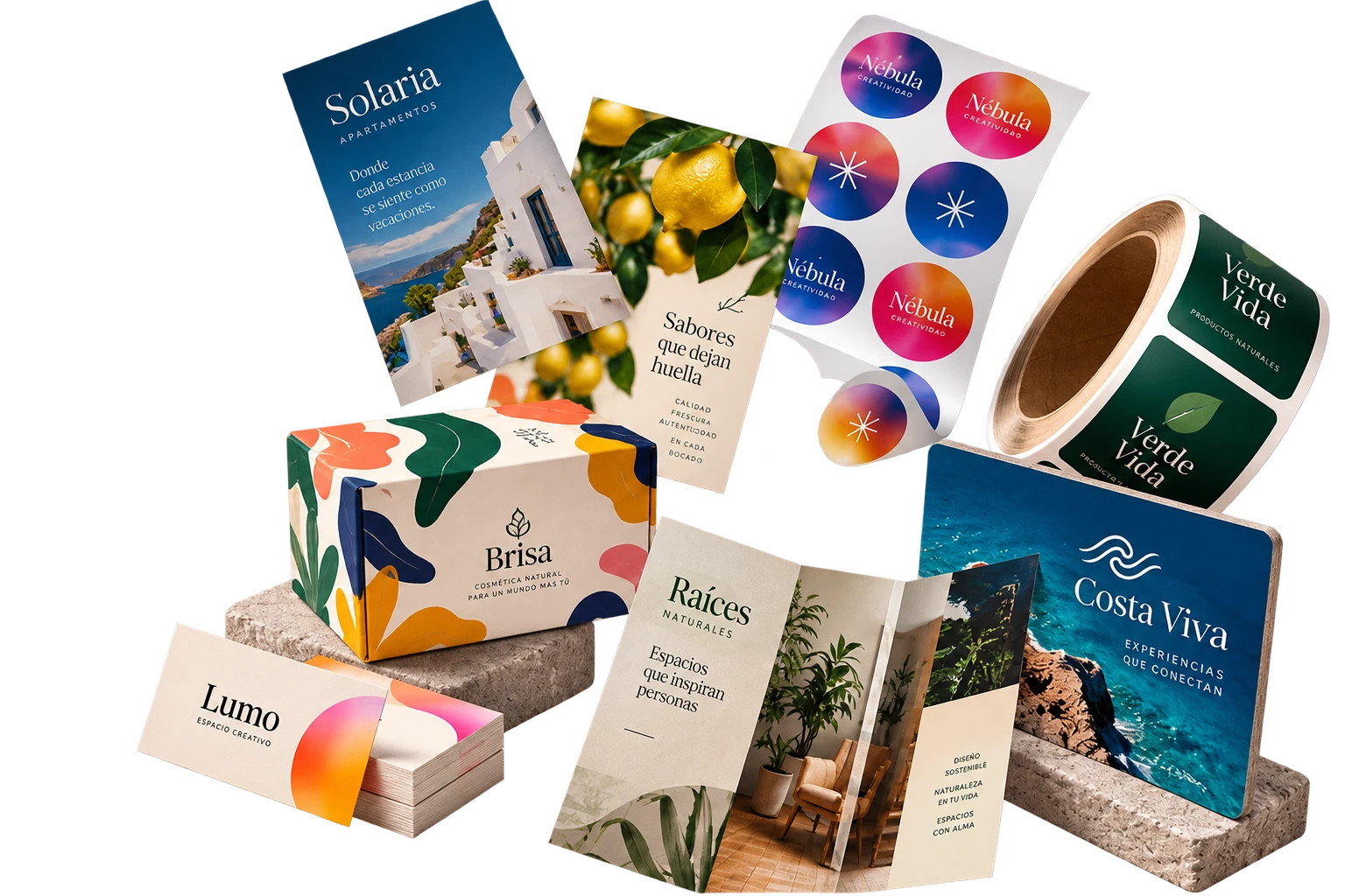 Productos de impresión y packaging de SendWePrint