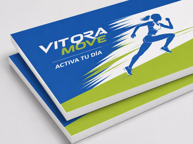 Paneles de PVC espumado con impresión personalizada de la marca ficticia VITORA MOVE