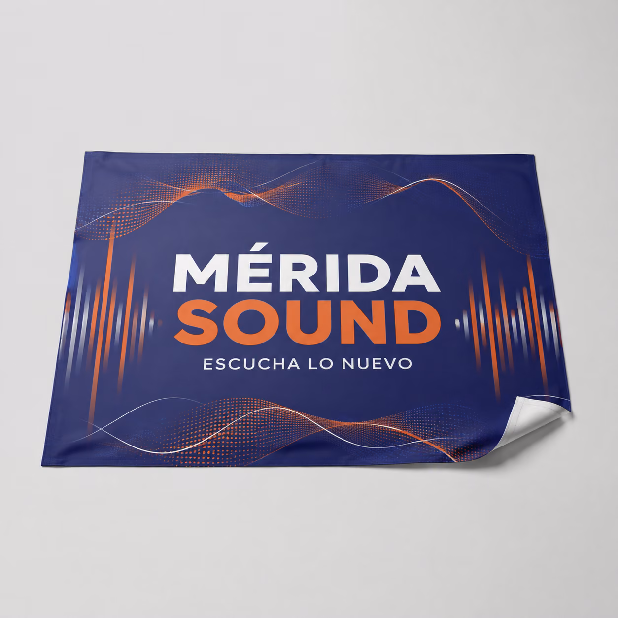 Gráficas de recambio para displays con impresión personalizada de la marca ficticia MÉRIDA SOUND