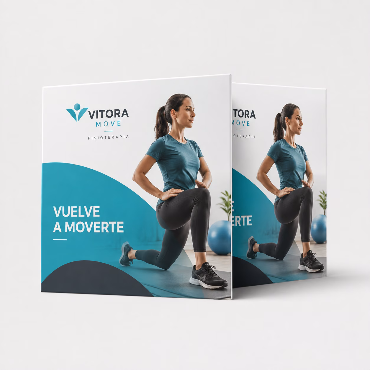Paneles de PVC espumado con impresión personalizada de la marca ficticia VITORA MOVE